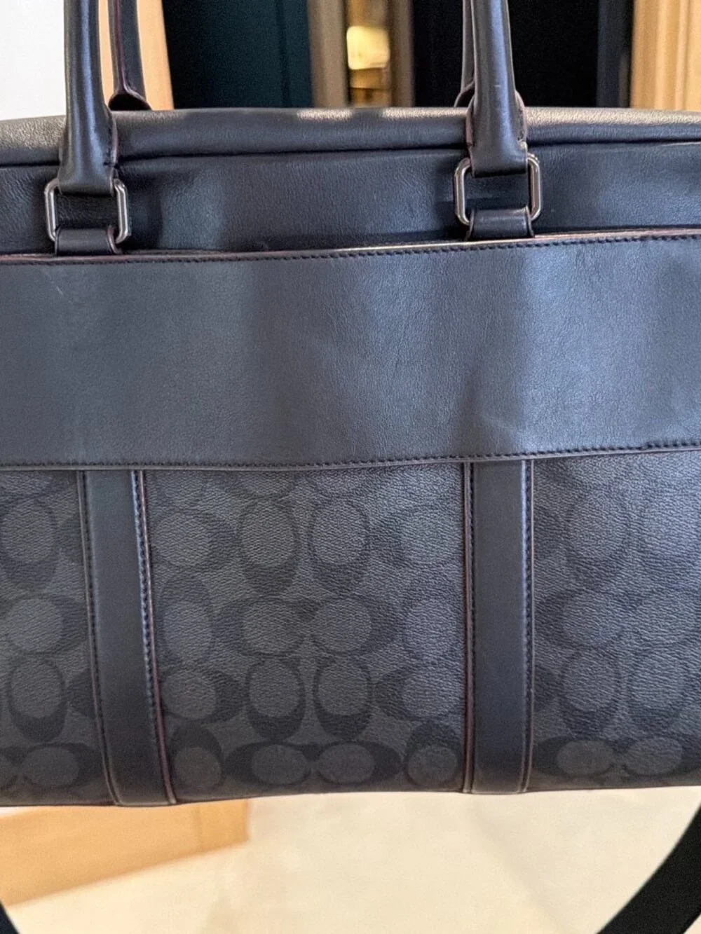 Coach Metropolitan Workbag Multi-Pocket Full Size Laptop/Briefcase Bag